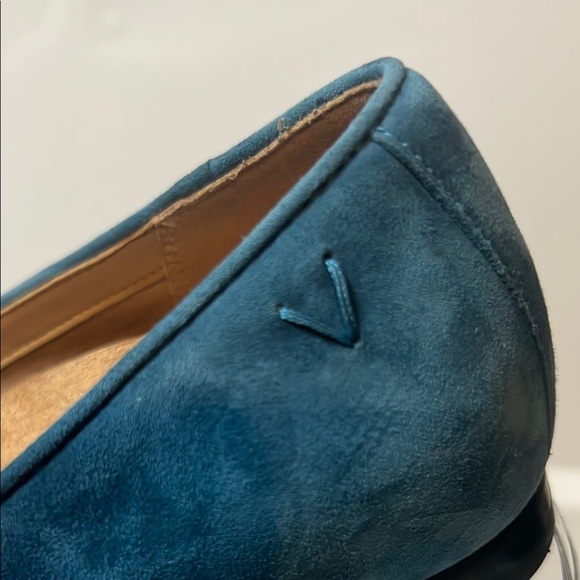 Vionic Blue Suede Willa Slip-On Flats size 7 - Picture 5 of 14
